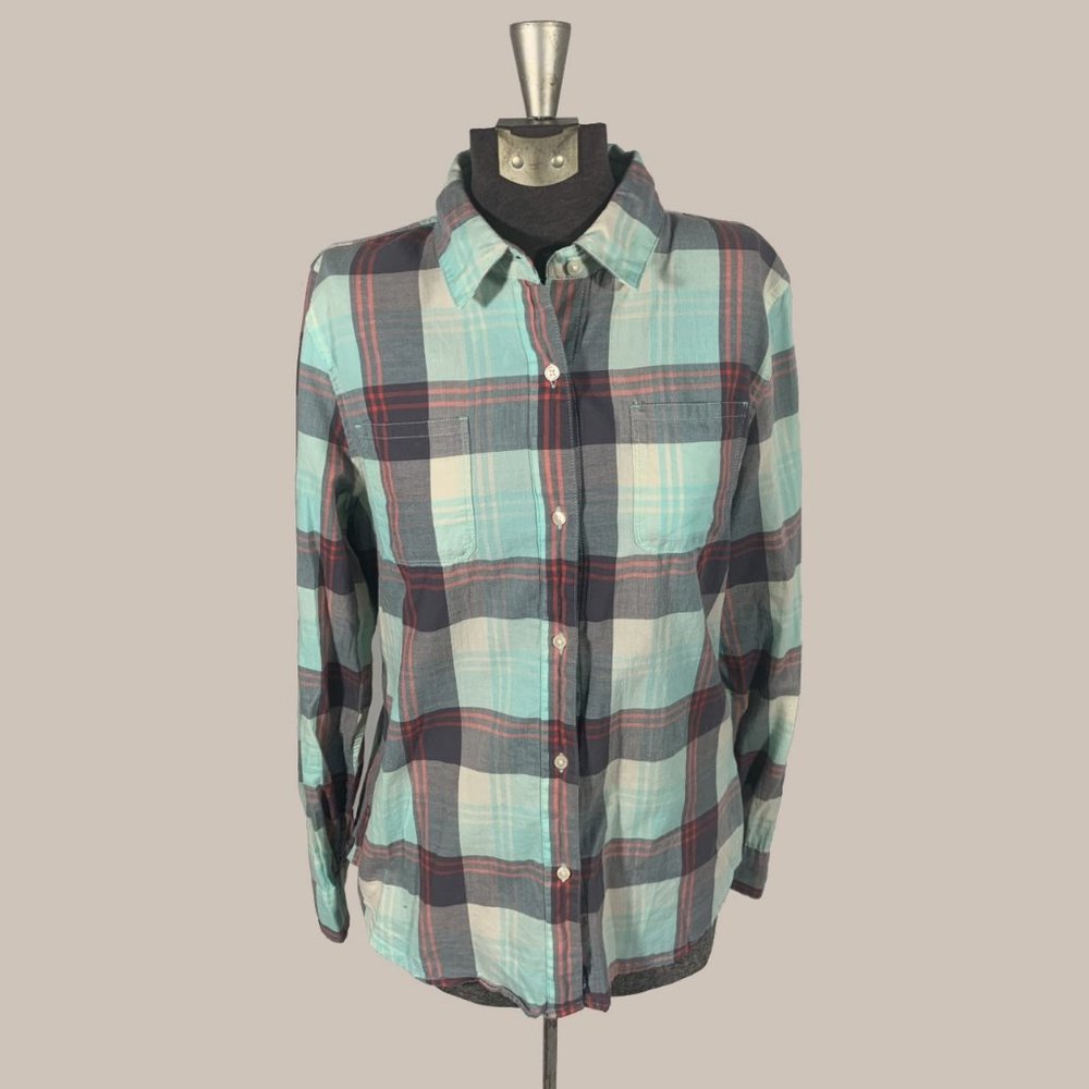 The North Face Women Long Sleeve Plaid Shirt